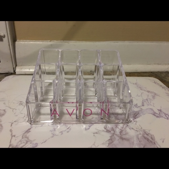 Avon lipstick organizer