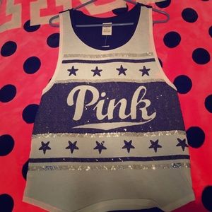 NWT vs pink BLING TANK