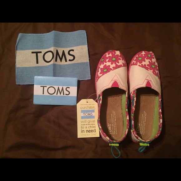 TOMS Pink Daisy Biminis
