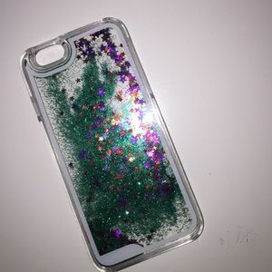 iPhone 6 glitter case