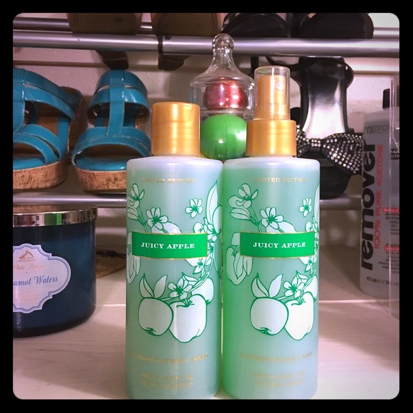 Juicy Apple body mist and body wash