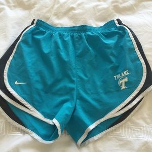 Nike Running Shorts with Tulane Emblem