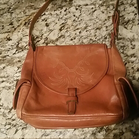Frye vintage leather bag