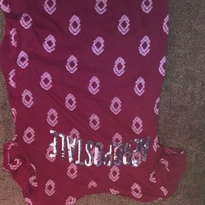 Red Aeropostale shirt