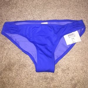 Op blue bikini bottoms