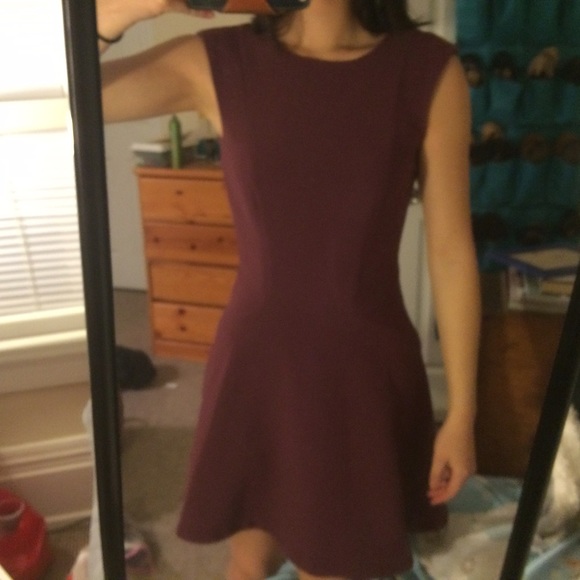 Burgundy H&M Dress
