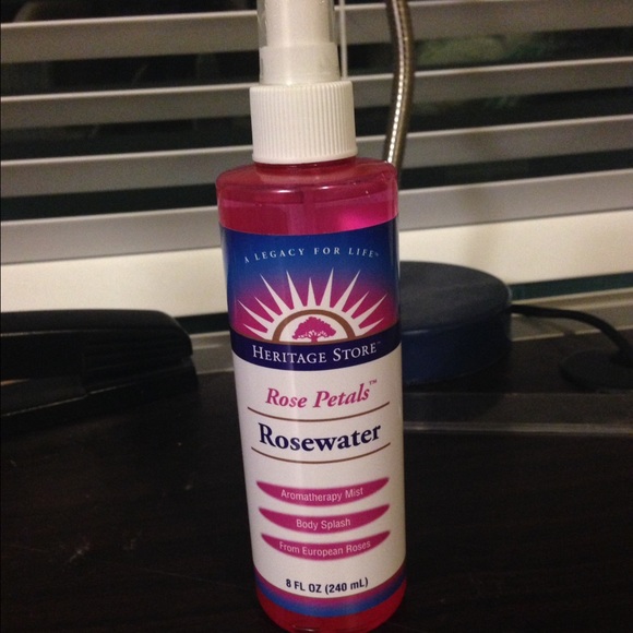 Heritage stone rose water