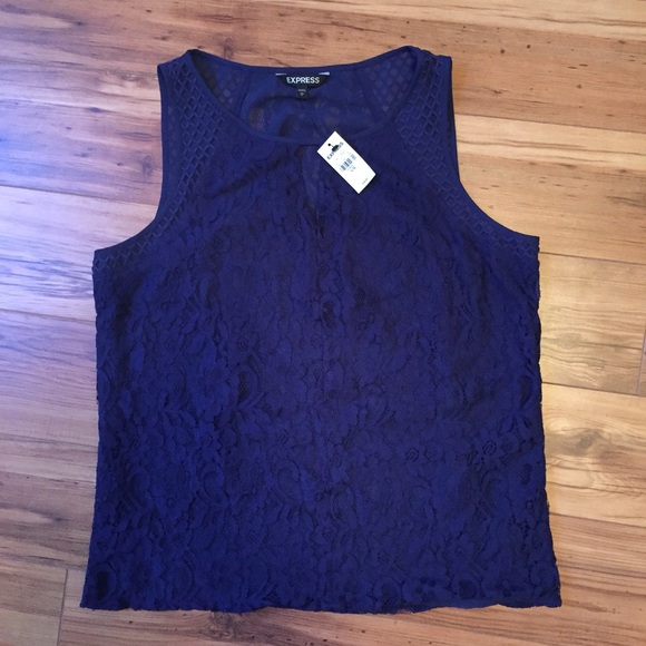 Sleeveless Express Lace Top