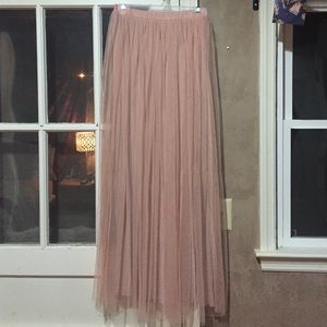 Tulle Maxi-Skirt