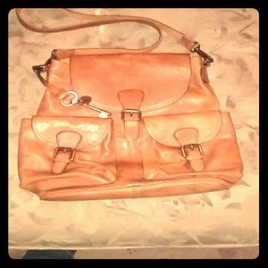 Trendy Soft Leather Shoulder Bag