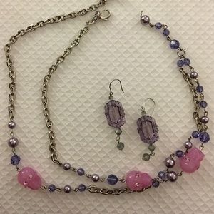 Tarina Tarantino skull jewelry set