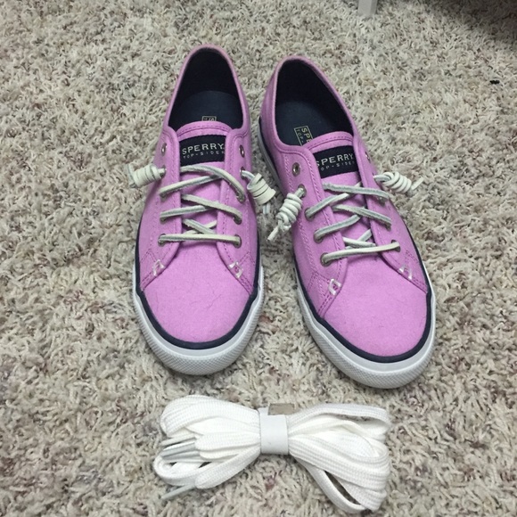 Pink Sperry Tennis Shoes - Size 6.5