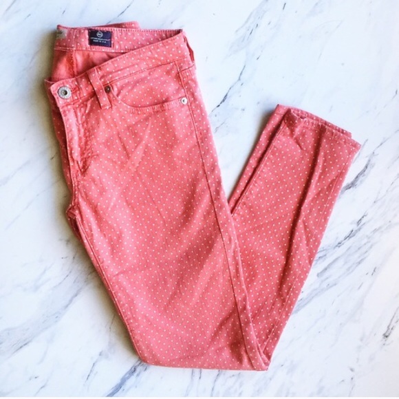 Anthropologie Denim - Anthropologie AG Polka Dot Jeans✨