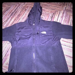 North Face Black Denali (Hooded)
