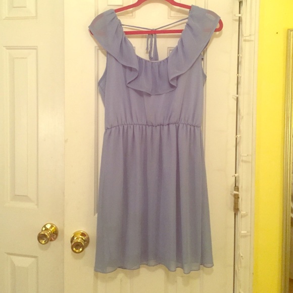Blue dress