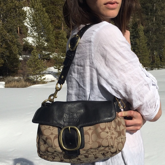 Coach Pattern Shoulder Bag