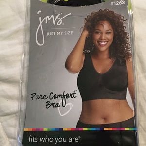 Just My Size Pure Comfort Bra 2X
