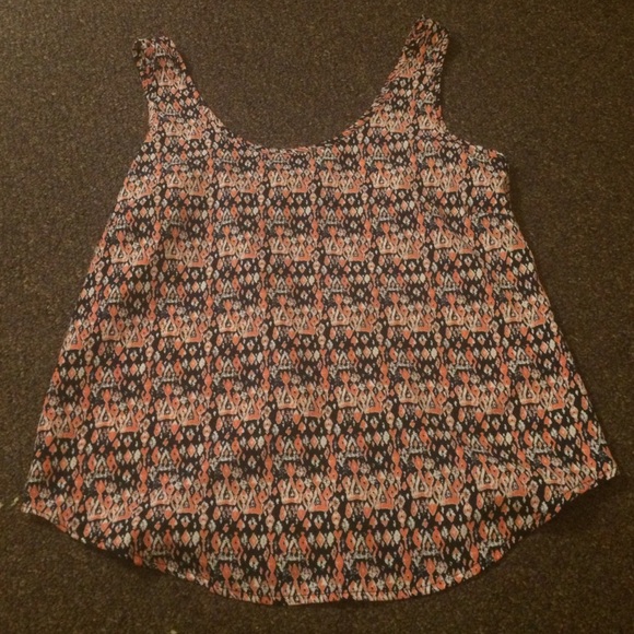 flower print tank!