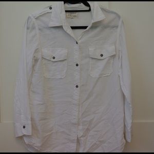 White button down shirt