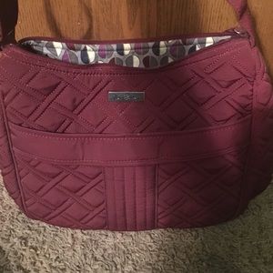 Maroon Vera Bradley purse