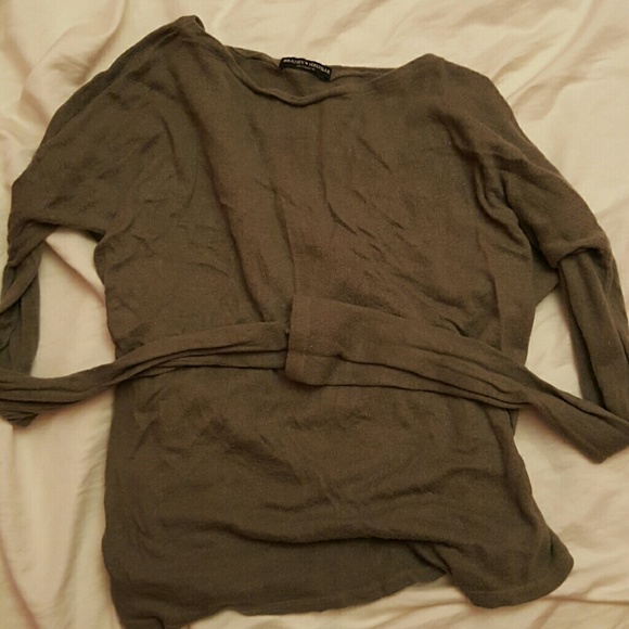 Brandy melville cozy olive sweater