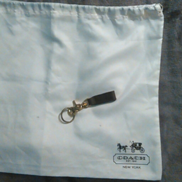 Coach silk drawstring bag - Picture 3 of 3