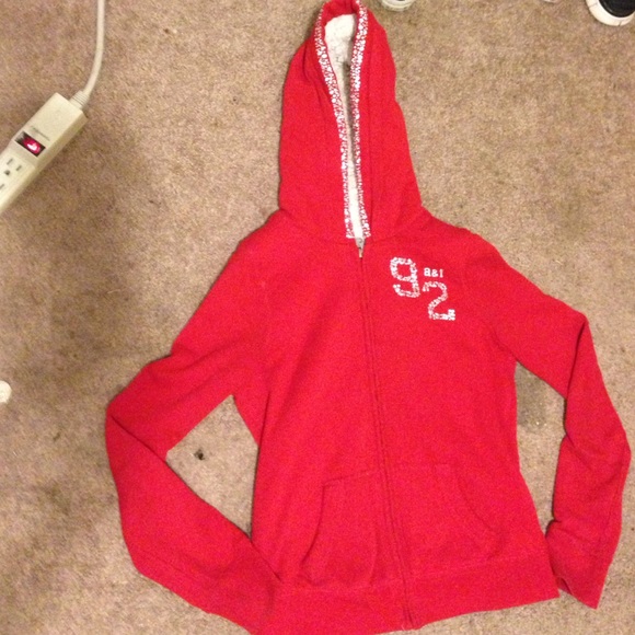 Hooded zip up jacket