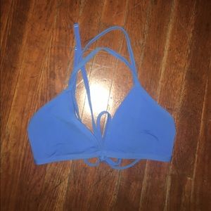Jolyn Triangle Top -- Water Blue