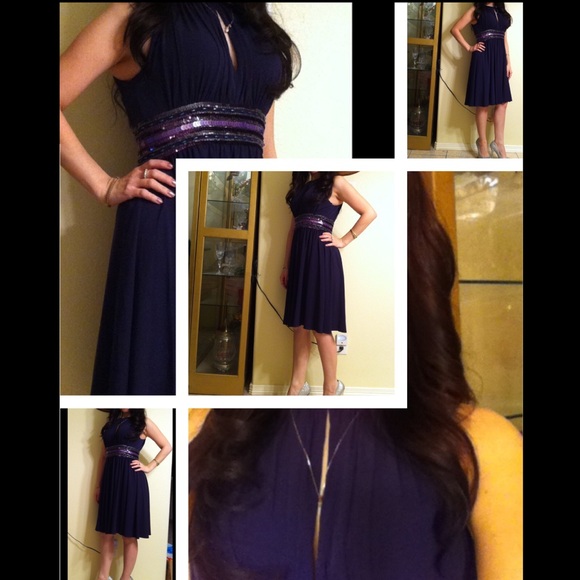 NWT purple dress size 4