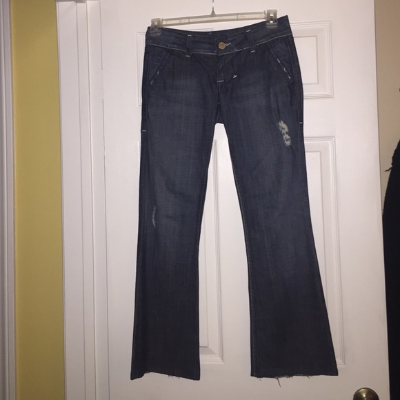William Rast slightly distressed jeans