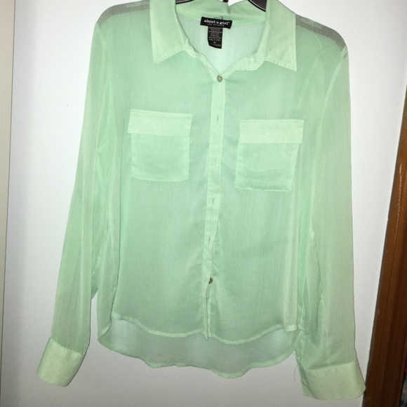 Turquoise Lightweight Blouse