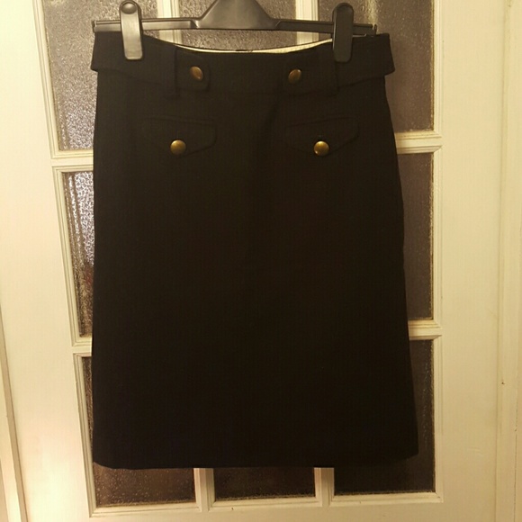 Wool skirt, nautical theme