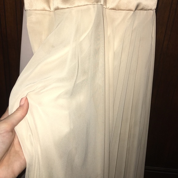 Champagne evening gown - Picture 3 of 4