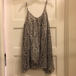 RVCA Brown Boho Dress