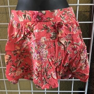 Floral Skort
