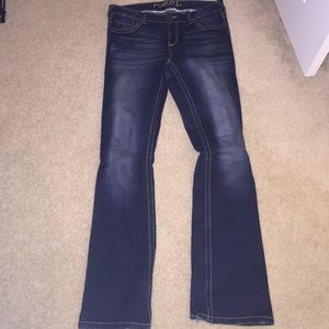 Dark Wash Boot Cut Jeans