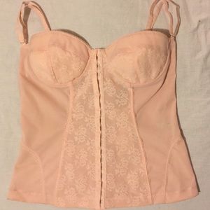 Vintage Dolce & Gabbana Light Pink Bustier Top