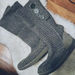 UGG - Tall Gray "Cardy" Boots