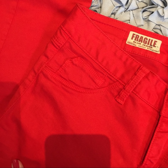 Red Jeans - Picture 2 of 4