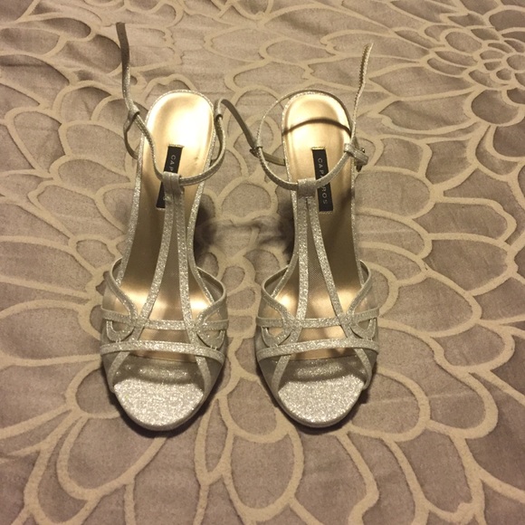Caparros Silver Heels