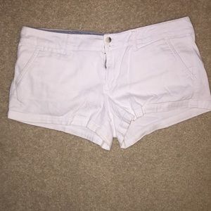 White Shorts