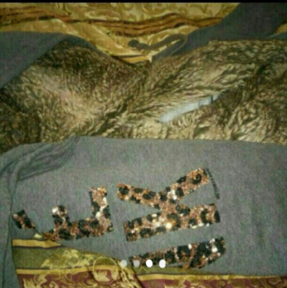 Victoria's secret fur cheetah jacket - Picture 3 of 4