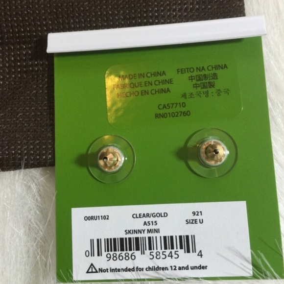 Kate Spade Pave Bow Earrings - Picture 3 of 4