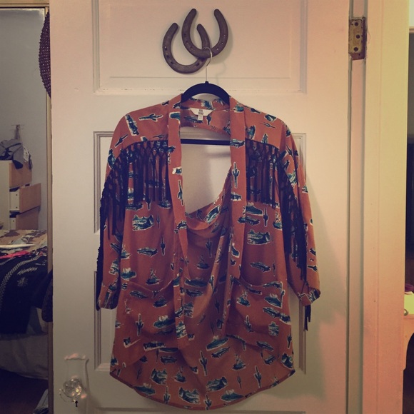 Eclectic retro kimono