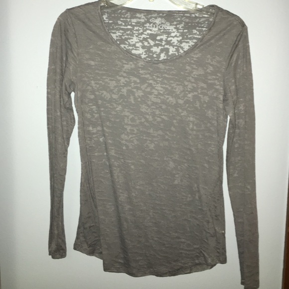 Gray Long Sleeve Shirt