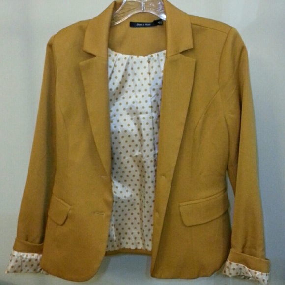 Mustard Yellow Blazer for @mzzlittle