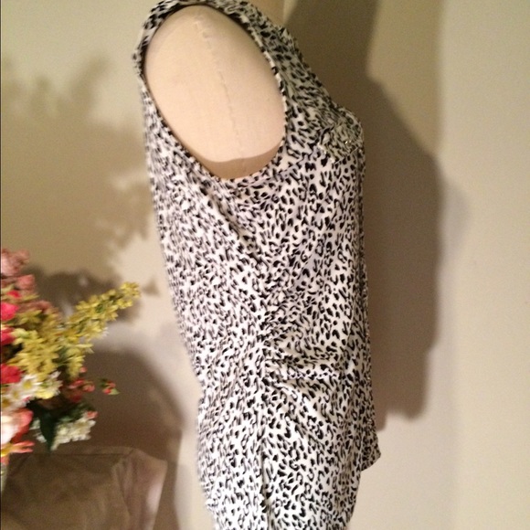 WHBM Leopard Fitted Top - Picture 3 of 4