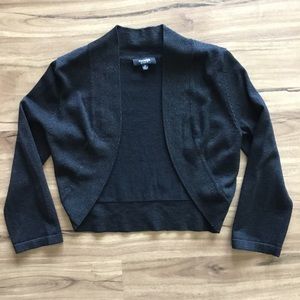 Black Glitter Bolero Jacket