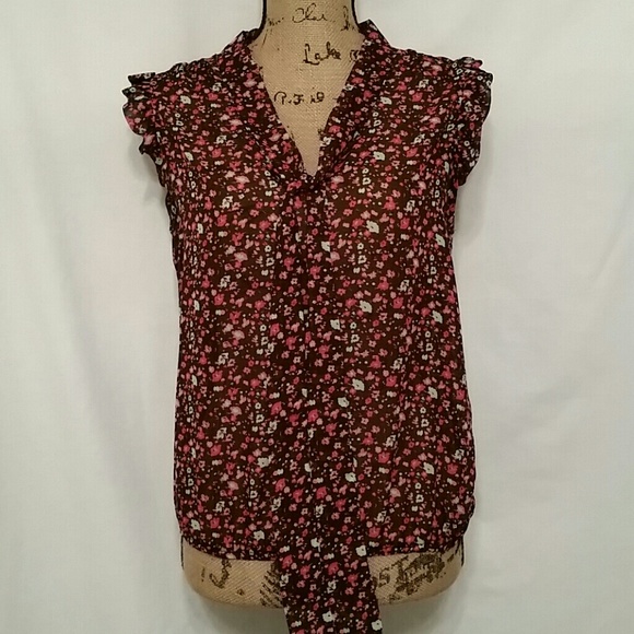 Eyelash Couture Floral top