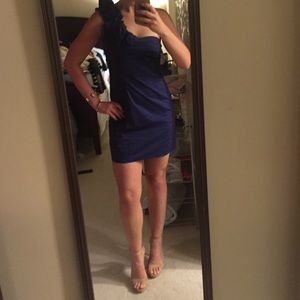 Elegant one-shoulder dress